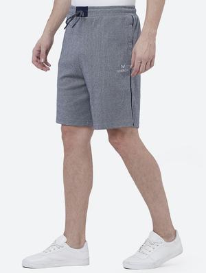 grey striped shorts - 16334707 - Standard Image - 2