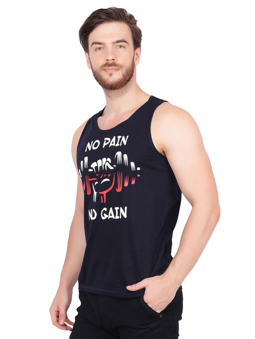 black chest print t-shirt - 16334807 - Zoom Image - 2