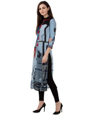 printed tassels detail straight kurta - 16335675 - Standard Image - 2