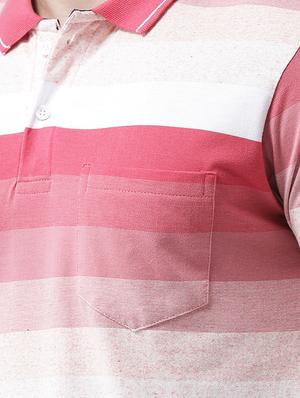 red striped polo tshirt - 16335931 - Standard Image - 5