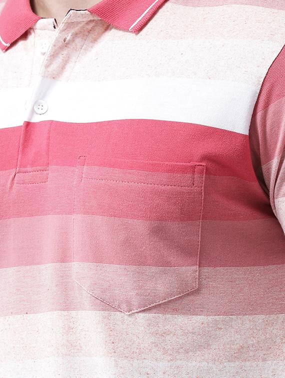red striped polo tshirt - 16335931 - Zoom Image - 5