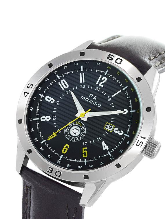 maxima black dial analog watch for men - o-52021lmgi - 16337272 - Zoom Image - 2