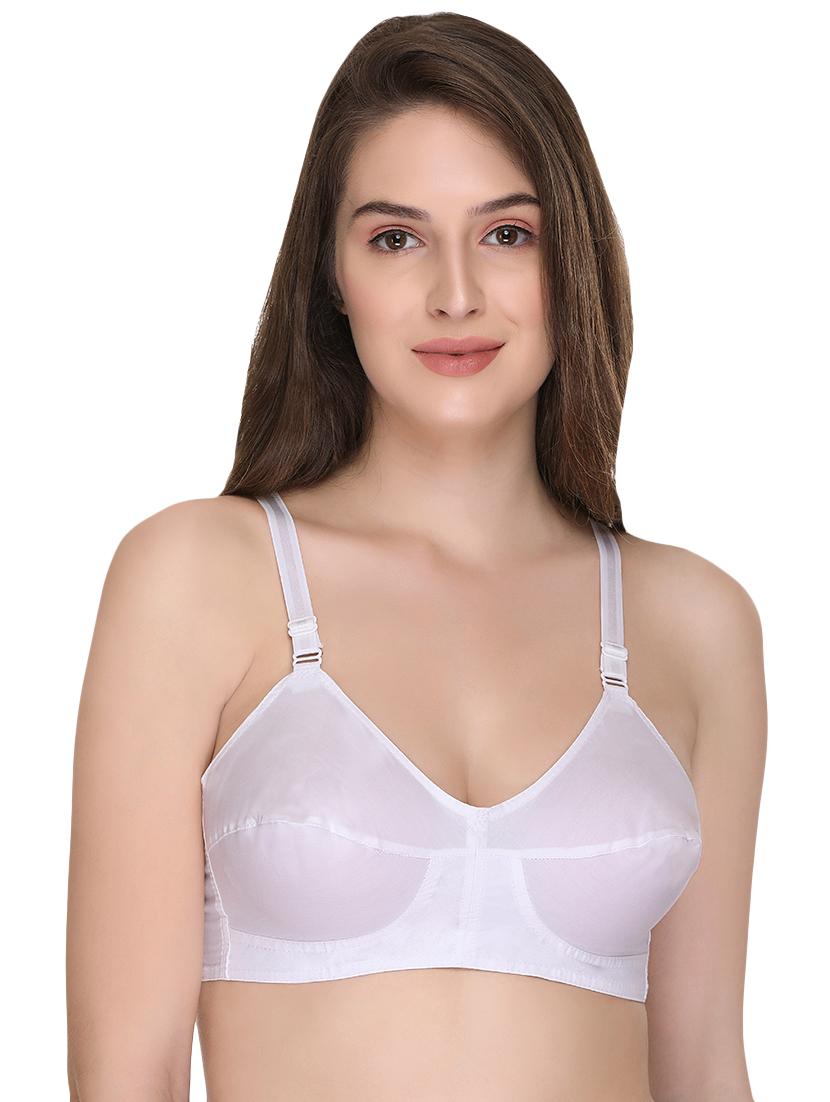 set of 2 solid minimiser bra - 16337383 - Zoom Image - 2