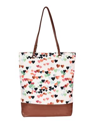 white canvas regular tote - 16338203 - Standard Image - 2