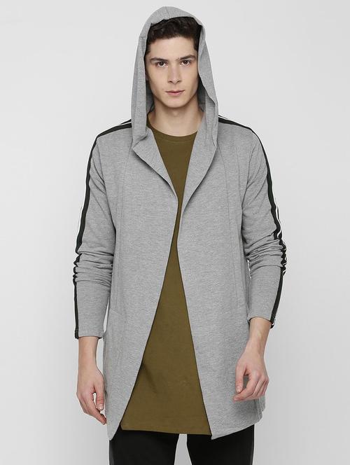 grey solid shrug - 16338681 - Standard Image - 1