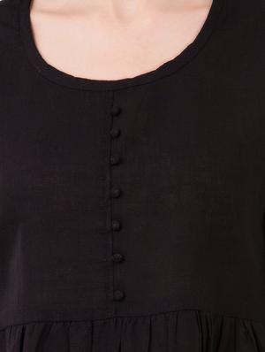 bell sleeved gathered top - 16339637 - Standard Image - 5