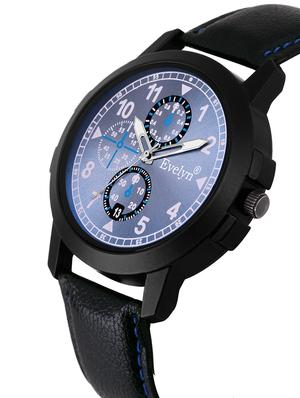 evelyn leather strap analog wrist watch for mens & boys eve-763 - 16340840 - Standard Image - 2
