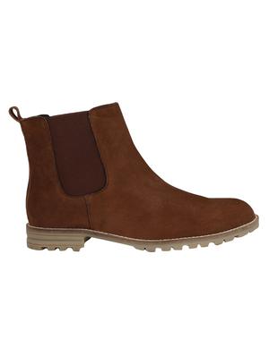 brown suede high ankle boots - 16341450 - Standard Image - 2