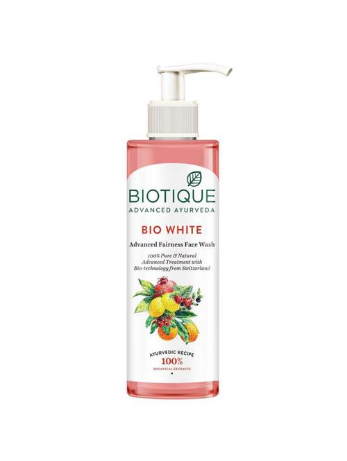 bio white advanced fairness face wash for all skin types -200ml - 16342409 - Very Small Image - 1