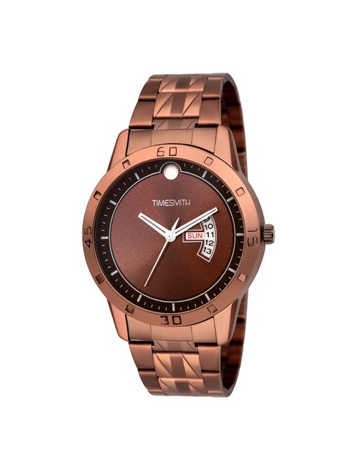 timesmith round dial analog watch tsc-069 - 16345858 - Standard Image - 1