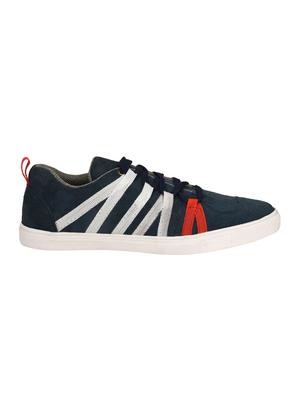 blue suede lace up sneakers - 16346560 - Standard Image - 2