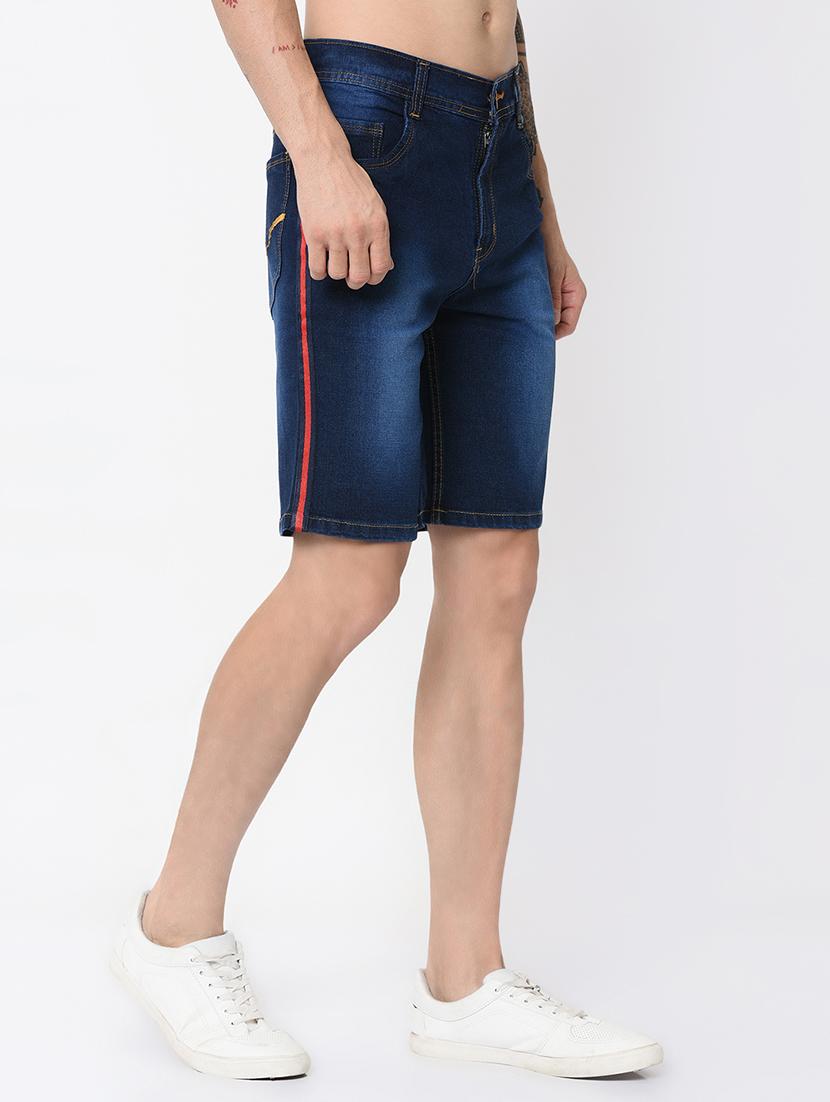 dark blue side stripe shorts - 16348150 - Zoom Image - 2