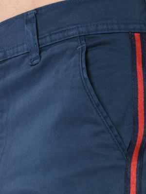 blue side striped bermuda - 16348151 - Standard Image - 5