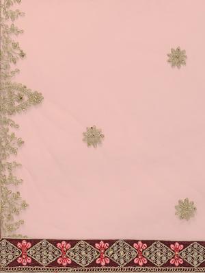 embroidered a-line lehenga - 16348658 - Standard Image - 5