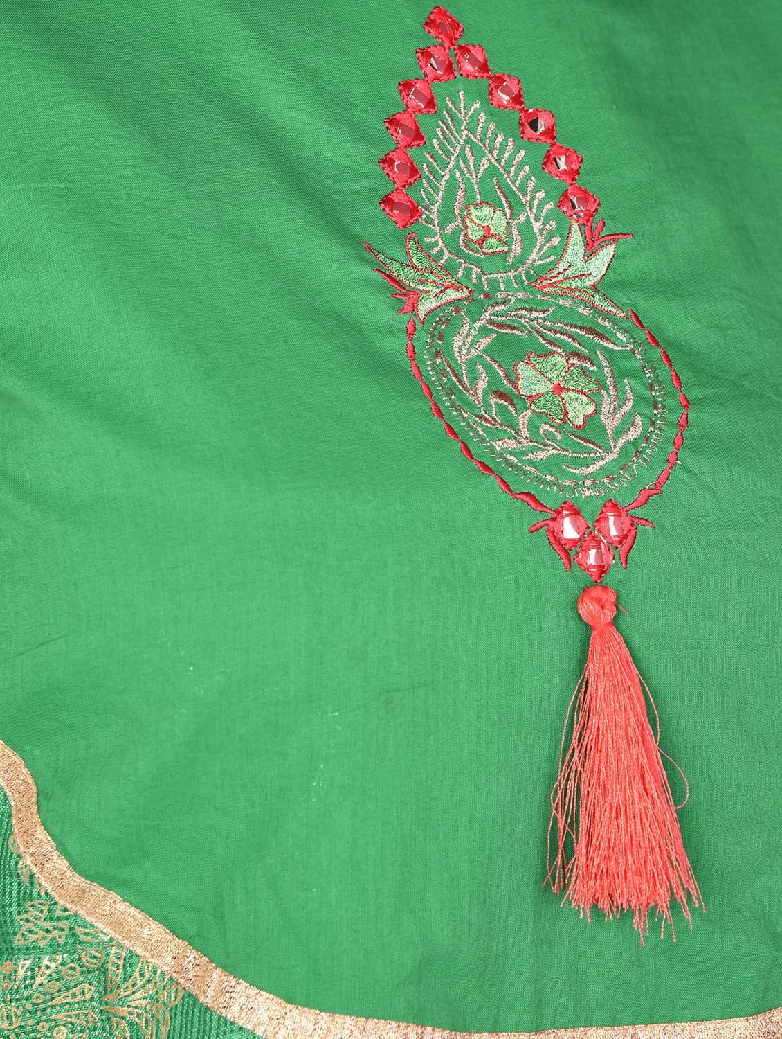 embroidered a-line kurta - 16350315 - Zoom Image - 5