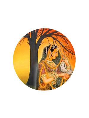 studio shubham wooden vintage quian wall plates for hanging(set of 3) - 16351096 - Standard Image - 2