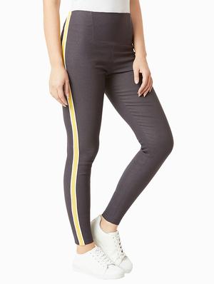 side tape high rise jeggings - 16354386 - Standard Image - 2