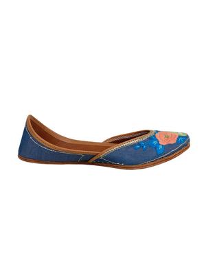 blue slip on jutis - 16355030 - Standard Image - 2