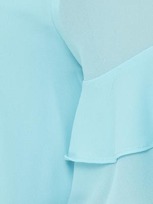 cold shoulder layered top - 16356266 - Standard Image - 5