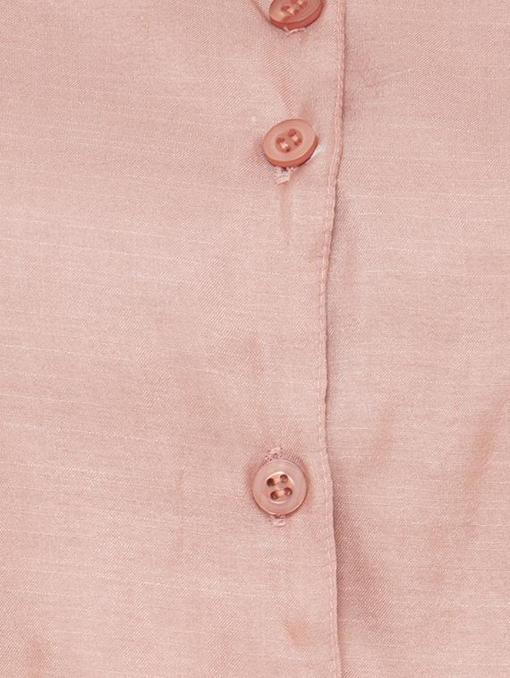 button up crop top and shorts set - 16356550 - Zoom Image - 5