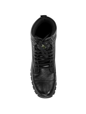 black leatherette high ankle boots - 16358077 - Standard Image - 2
