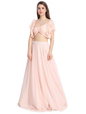 ruffle a-line lehenga - 16358817 - Standard Image - 2