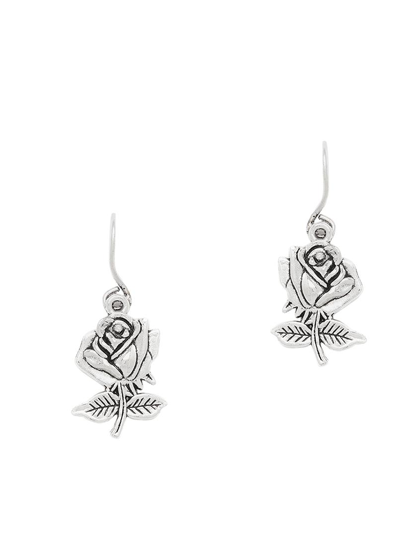 silver drop earring - 16360386 - Zoom Image - 2