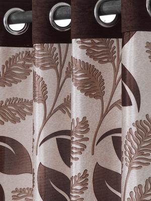 Polyester Printed Window Curtains - 16363891 - Standard Image - 2