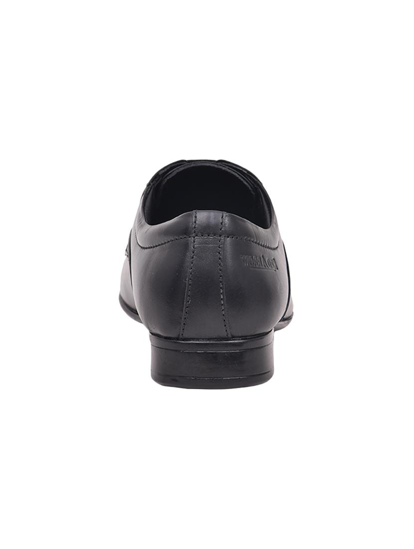black leather lace-up formal derbys - 16364407 - Zoom Image - 2