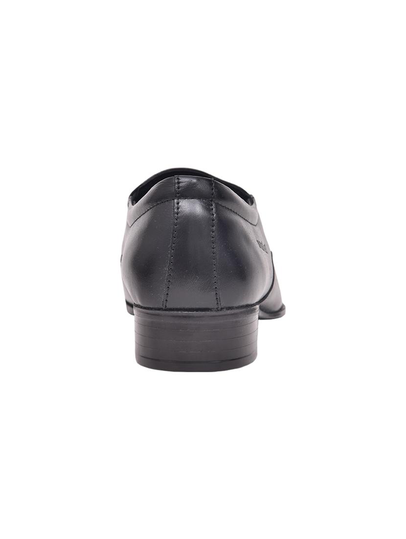 black leather slip ons - 16364420 - Zoom Image - 2