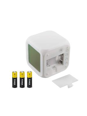 Color Changing Digital Clock & Thermometer (7 LED Colors in 1) Night Glowing Cube - 16367650 - Standard Image - 2