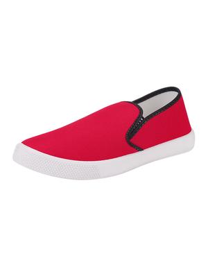red canvas slipons - 16368519 - Standard Image - 2