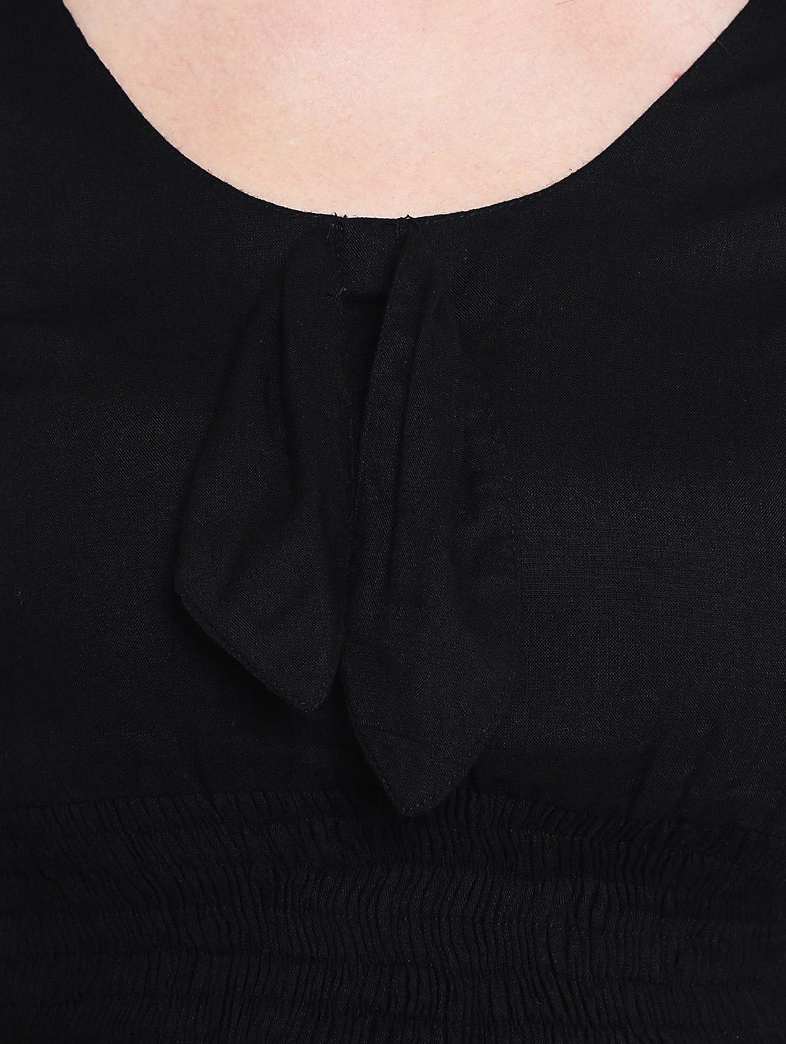 smock detail tie front western wear set - 16369200 - Zoom Image - 5