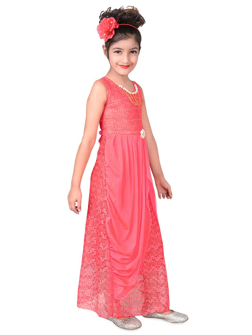 pink net party gown - 16370109 - Zoom Image - 2