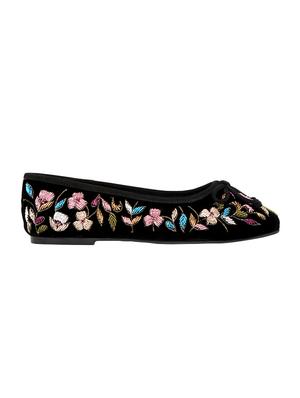 black slip on ballerinas - 16370222 - Standard Image - 2