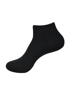set of 5 black cotton ankle length sock - 16370991 - Standard Image - 2