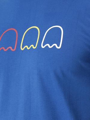 blue chest print t-shirt - 16371952 - Standard Image - 5