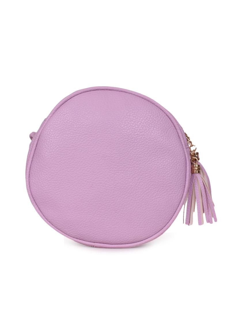 pink leatherette (pu) regular sling bag - 16372388 - Zoom Image - 2