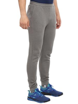 grey solid joggers - 16373228 - Standard Image - 2