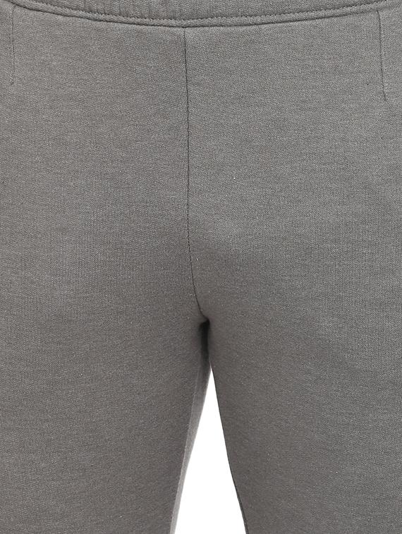 grey solid joggers - 16373228 - Zoom Image - 5