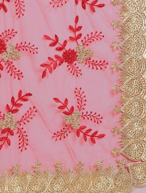 ruffle fusion saree with blouse - 16374804 - Standard Image - 5