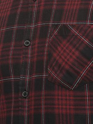 red checkered casual shirt - 16375417 - Standard Image - 5