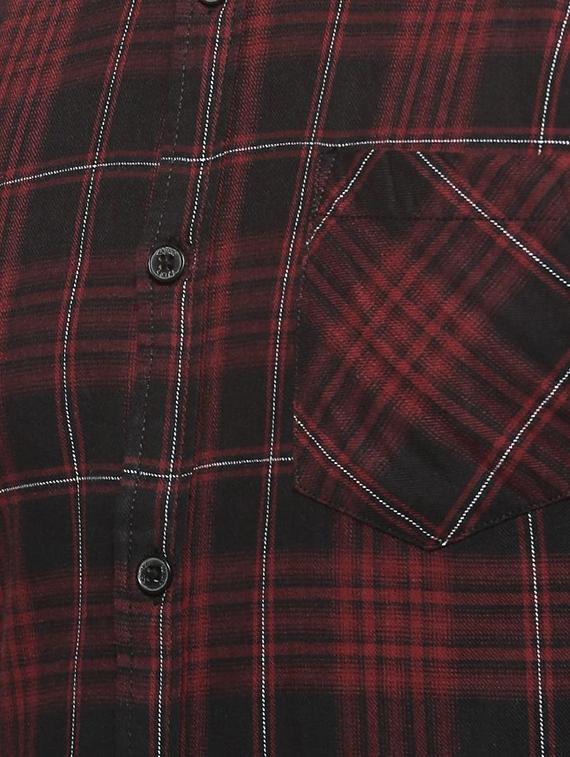 red checkered casual shirt - 16375417 - Zoom Image - 5
