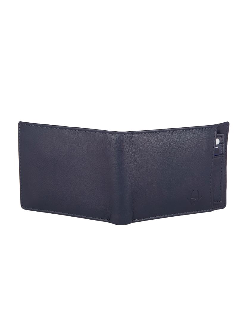navy blue leather wallet - 16377076 - Zoom Image - 2