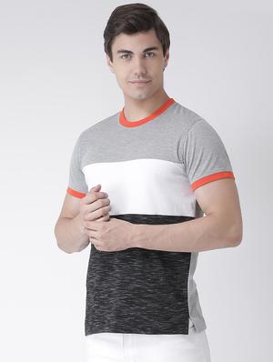 grey cut & sew t-shirt - 16378519 - Standard Image - 2