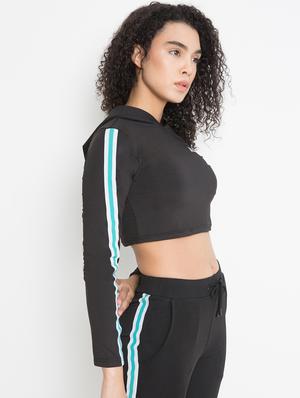 side taped solid tee - 16378741 - Standard Image - 2
