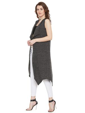 Solid asymmetric shrug - 16379032 - Standard Image - 2
