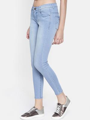 pocket detail skinny fit jeans - 16383780 - Standard Image - 2
