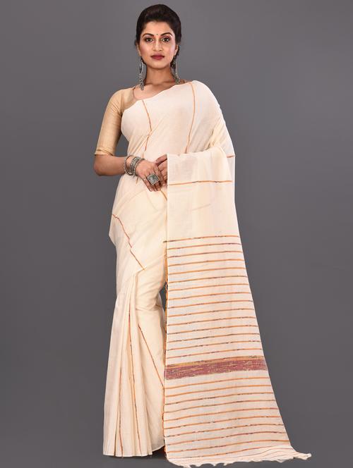 solid tant saree - 16385660 - Very Small Image - 1