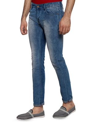 blue light washed jeans - 16386209 - Standard Image - 2